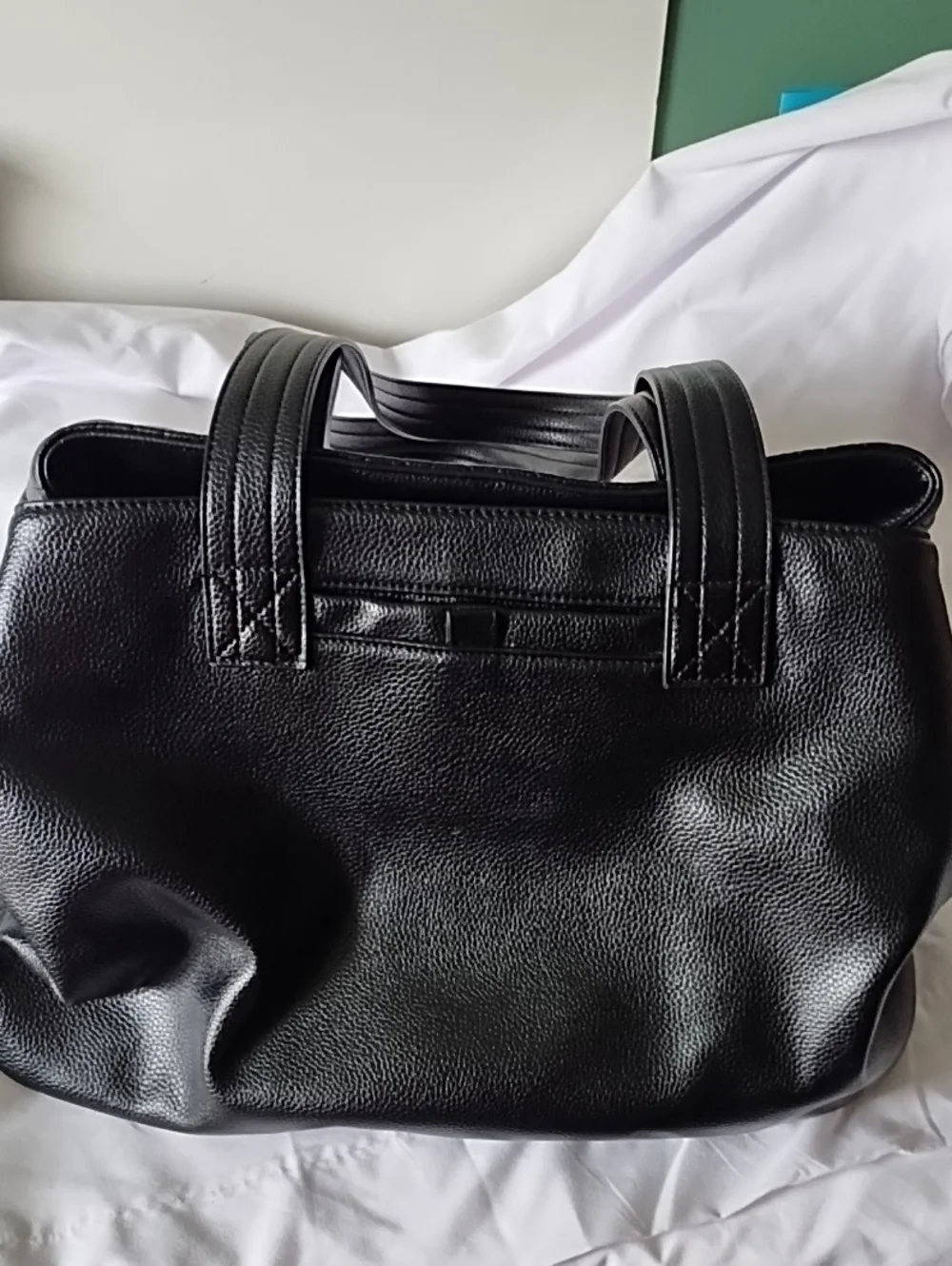 Lug tempo tote black